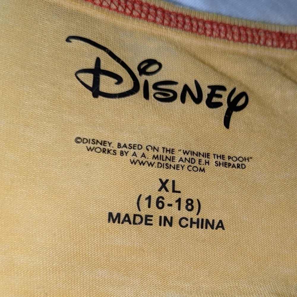 Disney Winnie the Pooh Hundred Acre Honey Co Burnout Tank Top XL - Picture 3 of 7